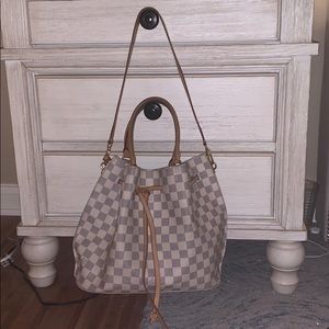 Louis Vuitton Damier Azur Handbag